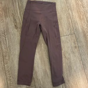 purple lululemon leggings